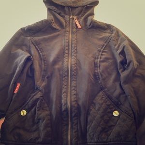 Ladies hooded sweatshirt